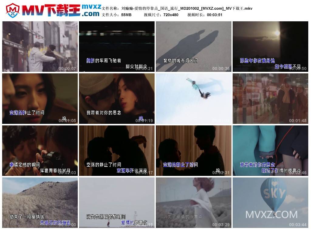 刘癫癫-爱情的停靠点_国语_流行_MD201002